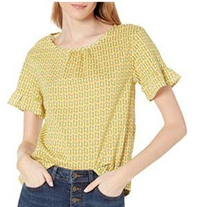 Goodthreads Women's Lightweight Cotton Dobby Top